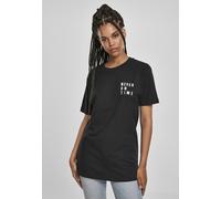 Mister Tee Female Shirt Ladies Never On Time Tee Black S