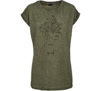 Mister Tee Femme One Line Fruit Tee T-Shirt Haut Imprimé Motif