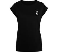Mister Tee Femmes A S Club Ladies Extended Shoulder Tee MST238 XS