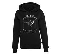 Mister Tee Femmes F-Word Capuche Femmes Pull à Capuche Vendredi Friday Pull