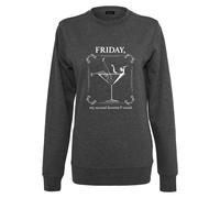 Mister Tee Femmes F-Word Col Pull Imprimé Motif Cocktail