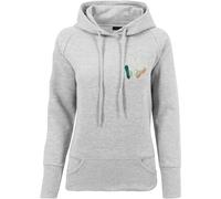 Miss Tee Kicks Love Emb Hoodie Gris XL Femme