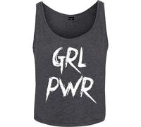 Mister Tee Femmes Grl Pwr Débardeur Short Haut Fille Power Imprimé Lavage