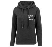 Mister Tee Femmes Never Sur Time Capuche Pull Inscription Femmes Basic Neuf