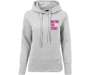 Mister Tee Femmes Waiting For Friday Hoody Grey-S S