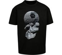 Mister Tee Football's Coming Home Play God T-Shirt Oversize EM2024 EM24 Coton