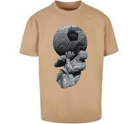 Mister Tee Football's Coming Home Play God T-Shirt Oversize EM2024 EM24 Coton