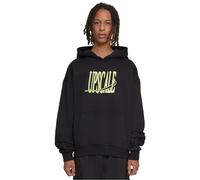 MT Upscale Sweat-shirt 'Fortune Cranes' vert pastel / rouge / noir / blanc, Taille 4XL
