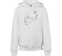 Mister Tee One Line Fit Hoodie Blanc 122-128 cm Enfants