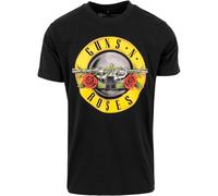 Mister Tee Guns N' Roses Logo T-Shirt Hommes Col Rond Manches Courtes Hard-Rock