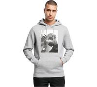 Mister Tee Herren 2Pac FCK The World Hoody Kapuzenpullover, Heather Grey, S
