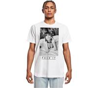 Mister Tee Herren Fuck IT 2.0 Tee T-Shirt, White, XXL