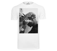 Mister Tee Herren T Shirt Kurzarm 2Pac F*ck The World, White, XL, MT315-00220-0054