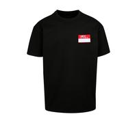 Mister Tee Hey Mon Nom Est Oversize Tee T-Shirt Upscale Coton Jersey Imprimé