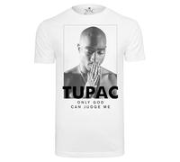 Mister Tee T-shirt 2pac Prayer Blanc Homme Taille S