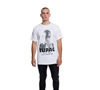 Mister Tee Homme 2pac Prayer Tee T Shirt, Blanc, XXL EU