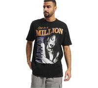 Mister Tee T-shirt homme Aaliyah One In A Million oversize Noir M