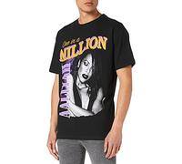 Mister Tee Homme Aaliyah One In A Million Oversize Tee T shirt, Noir, XXL EU