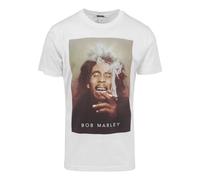 Mister Tee Homme Bob Marley Smoke Tee T Shirt, Blanc, L EU