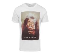 Mister Tee Homme Bob Marley Smoke Tee T Shirt, Blanc, XXL EU
