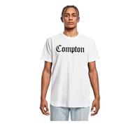 Mister Tee Homme Compton Tee T Shirt, Blanc, S EU