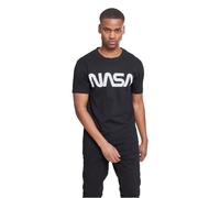 Mister Tee Homme Nasa Worm Tee T Shirt, Noir, XL EU