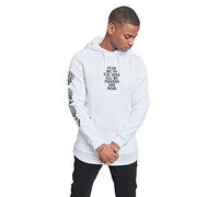 Mister Tee Homme Push Me Hoody Sweatshirt, Blanc, M EU