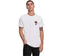 Mister Tee Homme Rose Tee T Shirt, Blanc (White 00220), L EU
