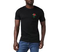 Mister Tee Homme Rose Tee T Shirt, Noir, XL EU