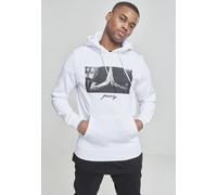 Mister Tee Sweat-shirt 'Pray' gris / noir / blanc, Taille XXXL