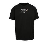 Mister Tee Intepol Thé surdimensionné T-Shirt, Noir, 5XL Homme