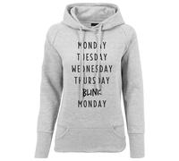 Mister Tee Ladies Blink Hoody Pullover Imprimé Écriture Pull Sweat À Capuche