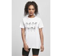 Mister Tee Ladies FU Langue Des Signes Tee T-Shirt Haut Imprimé Gestes De Main