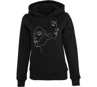 Mister Tee Ladies One Line Fit Hoody Femme Sweat À Capuche Visages