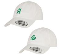 Mister Tee Lettre Blanc Low Profile Casquette de Baseball Bonnet Cappy