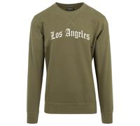 Mister Tee Los Angeles Wording Col Haut Pull City à Manches Longues