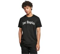 Mister Tee Los Angeles Wording Tee, T-Shirt Homme, Black,