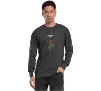 Mister Tee Lost Youth Rose Crewneck, Maillot de survêtement Homme, Charcoal,