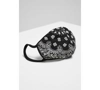 Mister Tee Mask Bandana Masque de visage 2-Pack Noir/Blanc