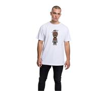 Mister Tee Men's La Sketch Tee T Shirt, Blanc, L EU