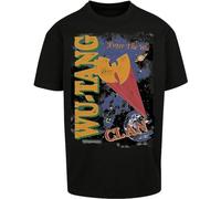 Mister Tee Men's Tang Clan Enter The WU Oversize Tee T-Shirt Black M