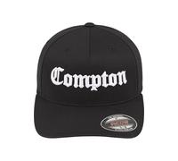 Mister Tee Casquette Compton Flexfit mixte, multicolore (blk/WHT) S-M EU