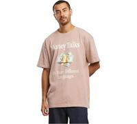 Mister Tee Mt3457-money Talks Oversize Tee T-Shirt, Rose de duskrose, L Hommes