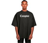 Mister Tee Mt10157-compton Huge Tee T-Shirt, Noir, XXL Hommes