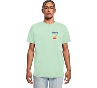 Mister Tee Mt2402-vintage Spritz Tee T-Shirt, Menthe néo, M Hommes