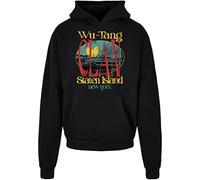 Mister Tee Mt2451-wu Tang Staten Island Heavy Oversize Hoodie Sweat-Shirt à Capuche Homme
