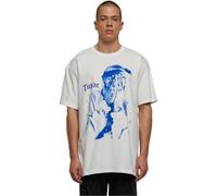Mister Tee Mt2726-2pac Me Against The World Oversize Tee T-Shirt, Prête à être Teinte, XXL Hommes