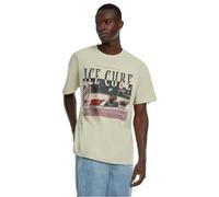 Mister Tee Mt2728-Ice Cube It's A Good Day Oversize Tee T-Shirt, Sable, S Hommes
