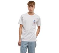 Mister Tee Mt2812-summer Basketball Tee EMB T-Shirt, Blanc, L Homme