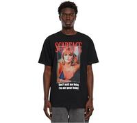 Mister Tee Mt3004-scarface Don't Call Me Baby Heavy Oversize Tee T-Shirt, Noir, L Hommes